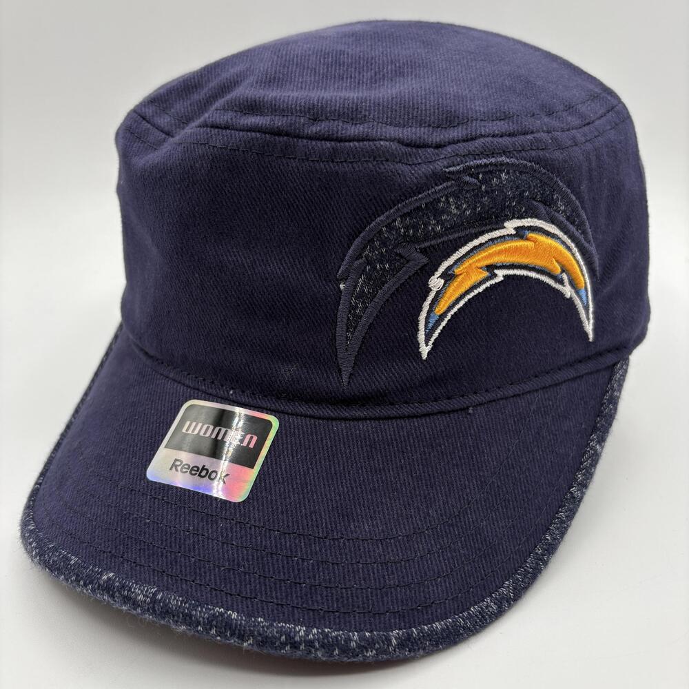 San Diego Chargers Womens Reebok Hat Cadet Army Cap Blue Los Angeles NFL